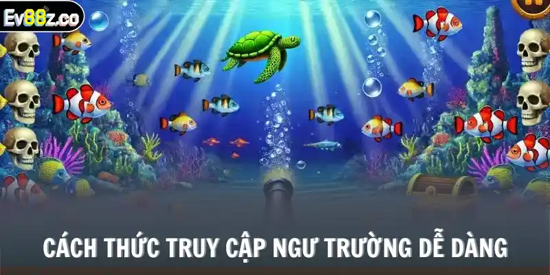 Cách thức truy cập ngư trường dễ dàng