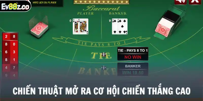 Chiến thuật mở ra cơ hội chiến thắng cao