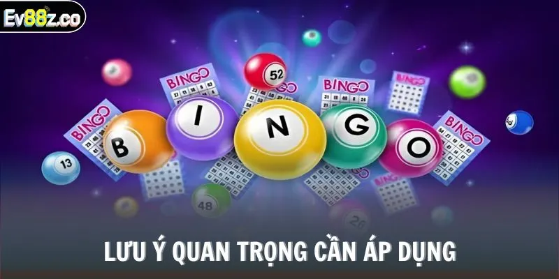 Lưu ý quan trọng cần áp dụng